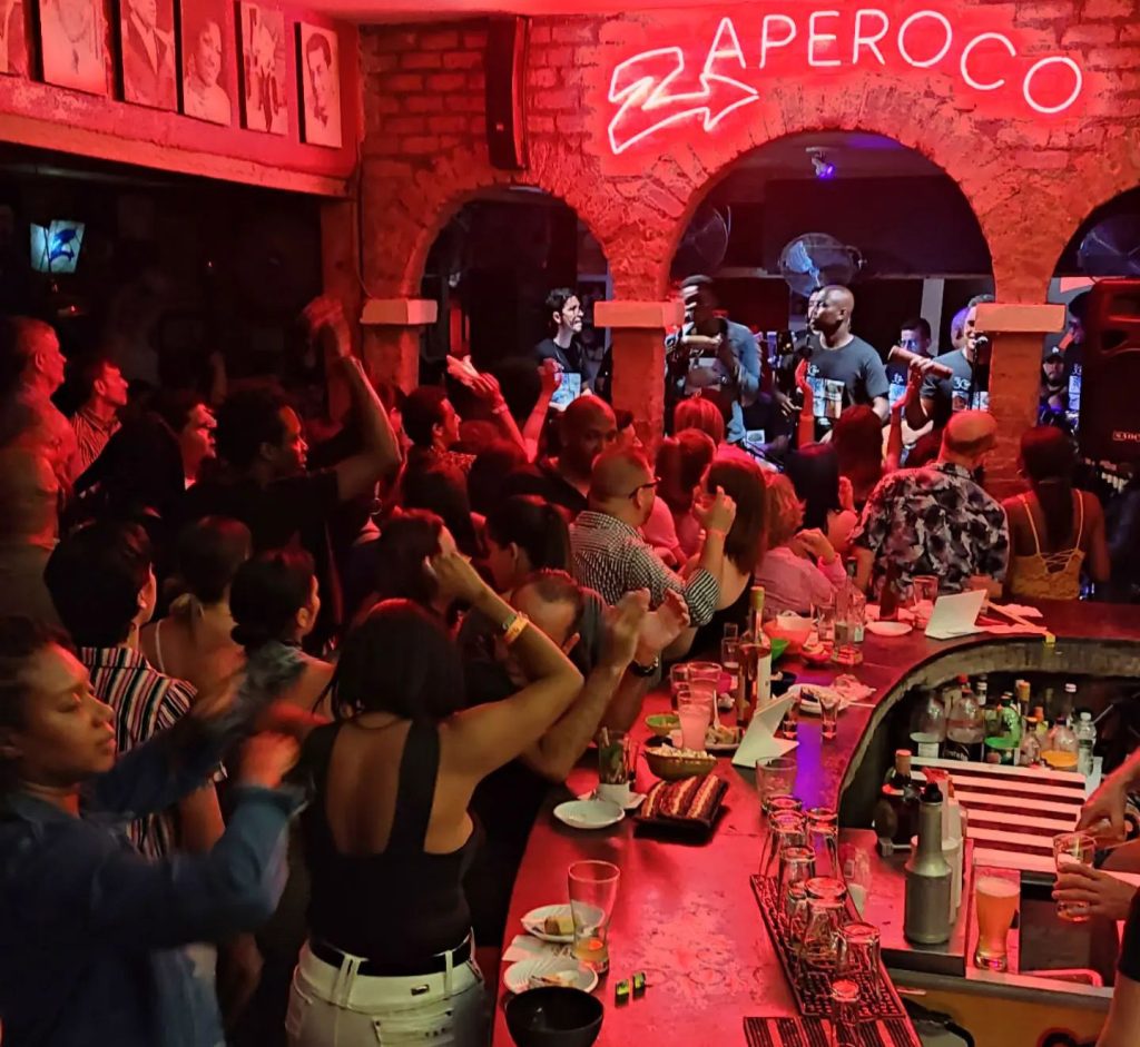 cali nightlife best salsa Zaperoco Bar